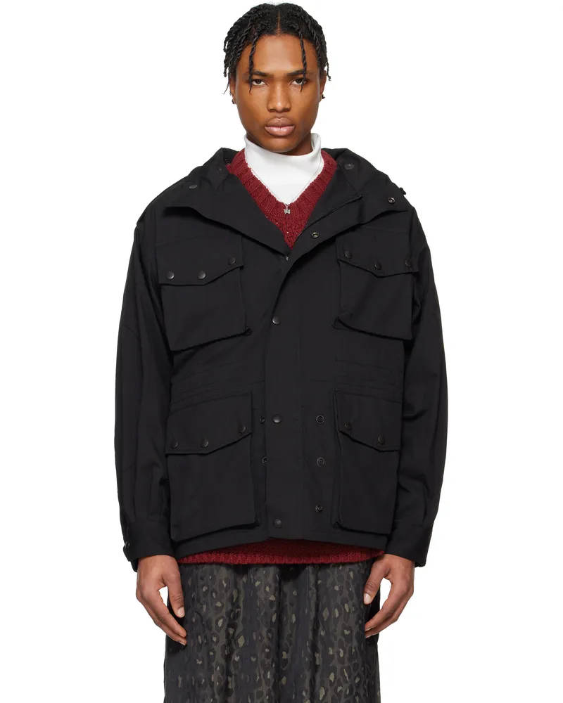 NEEDLES Black Field Coat B-black
