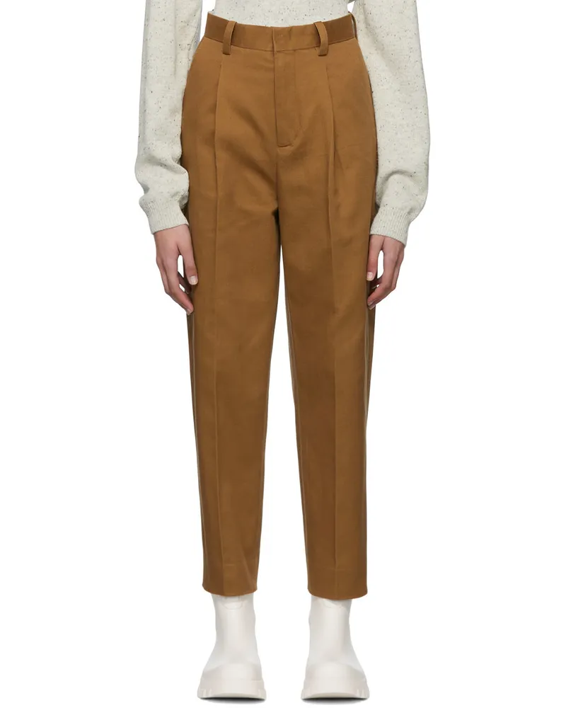 Holzweiler Brown Maia Trousers 1102