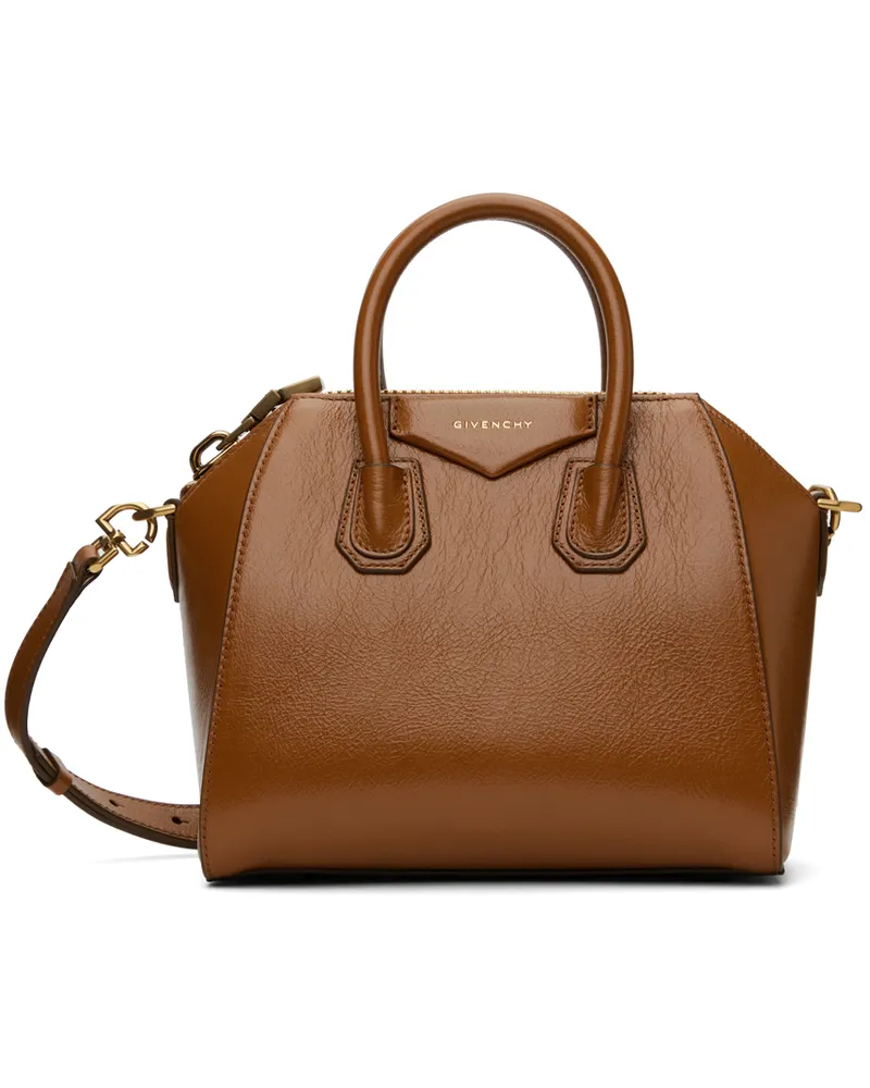 Givenchy Tan Mini Antigona Bag 222-soft