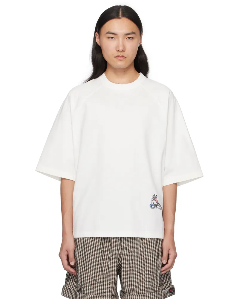 Bottega Veneta White Soft Cotton Jersey T-shirt 9071