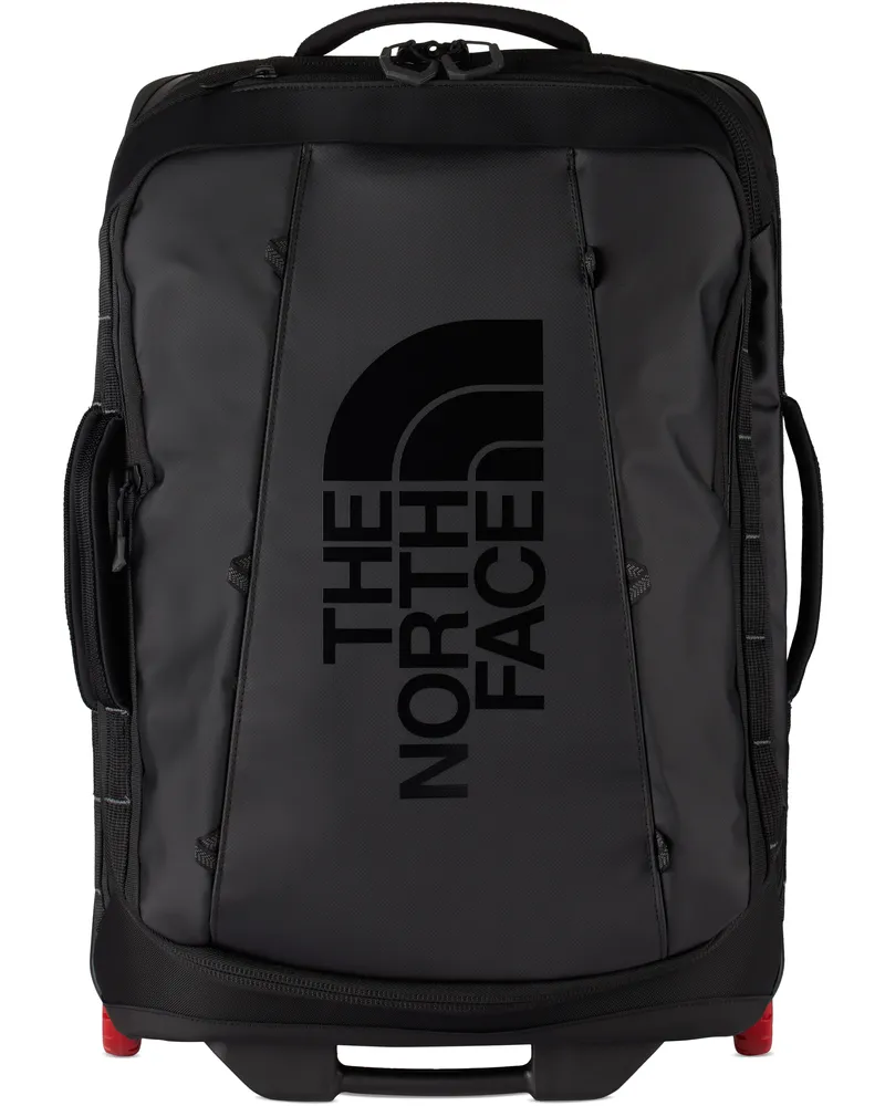 The North Face Black Base Camp Rolling Thunder Suitcase 53r
