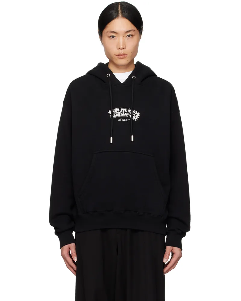 OFF-WHITE Black Skate Hoodie Black