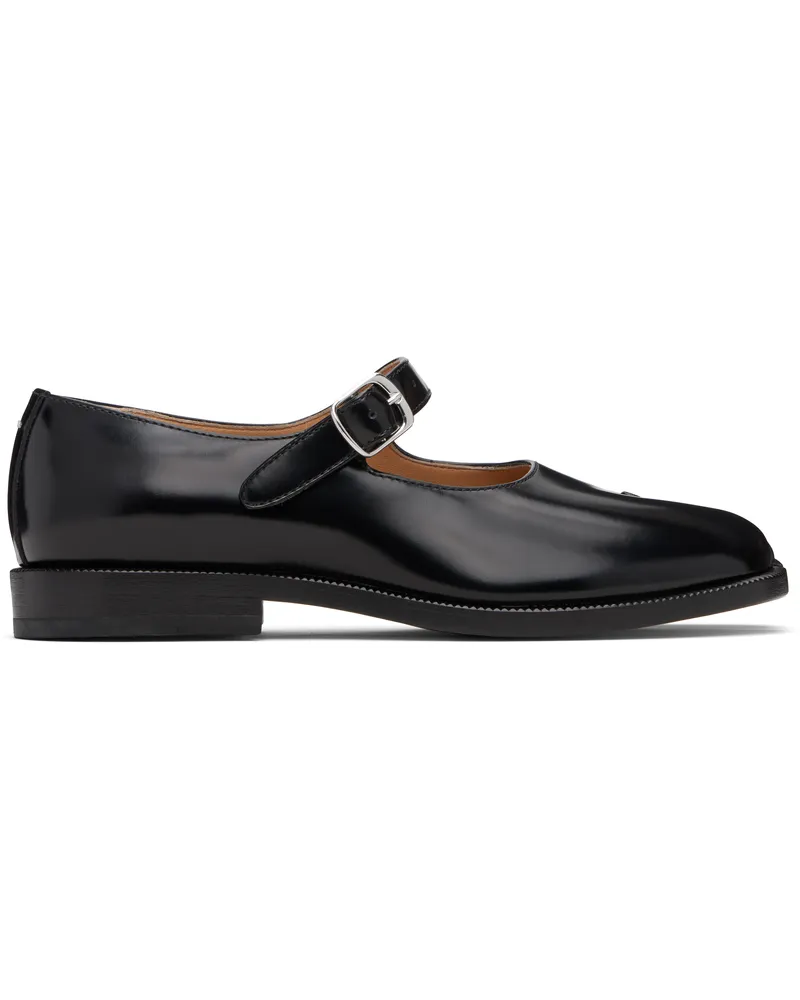 Maison Margiela Black Tabi Mary Jane Loafers T8013