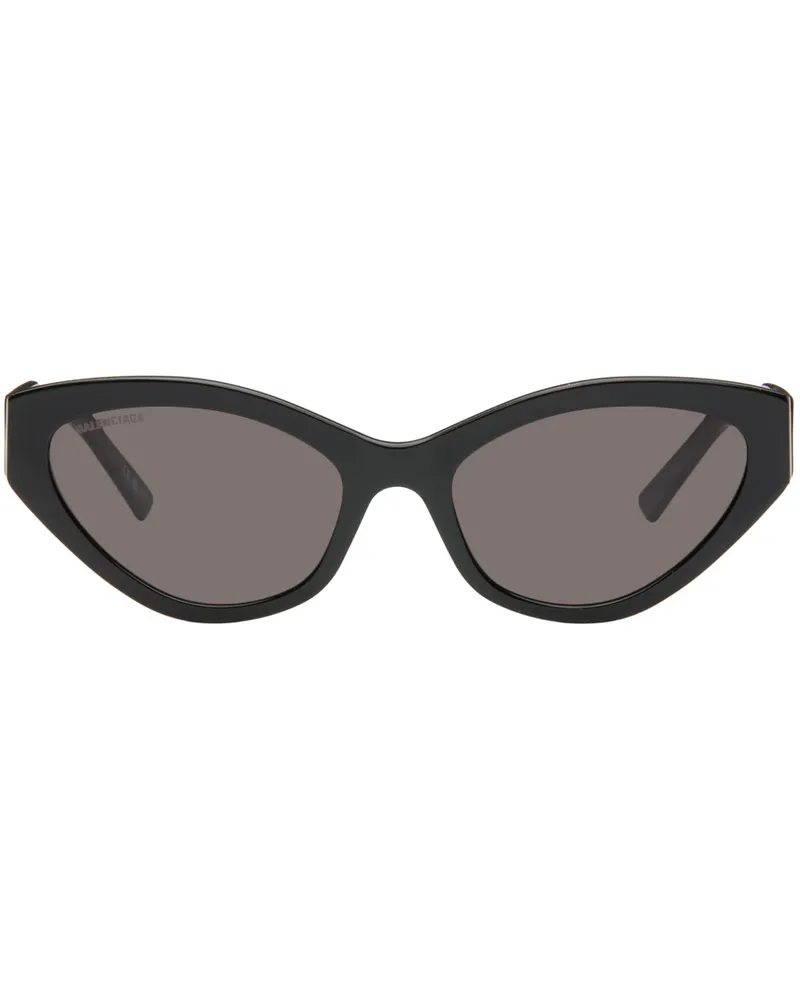 Balenciaga Black Everyday Cat-Eye Sunglasses 001