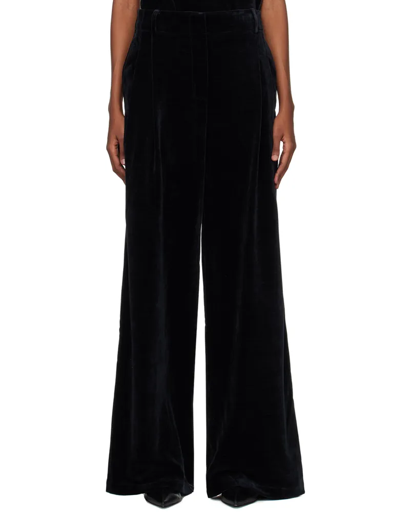 Proenza Schouler Black Proenza Schouler White Label Aria Trousers 001