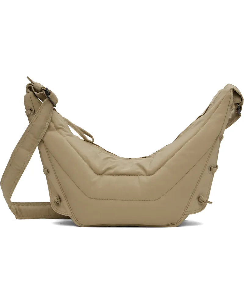 Christophe Lemaire Beige Small Soft Game Bag Bg001