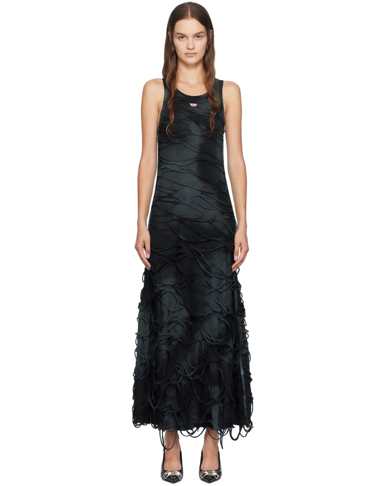 Diesel Black D-Jaral Maxi Dress 900
