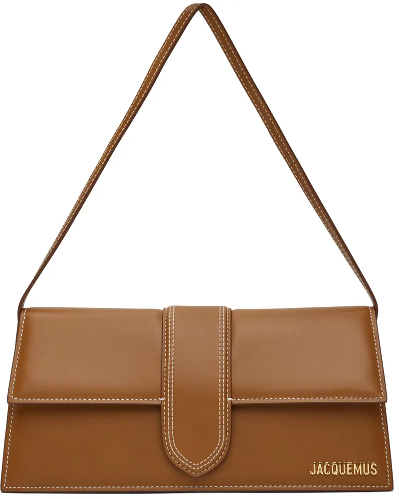 Jacquemus Brown 'The long Bambino' Bag 811