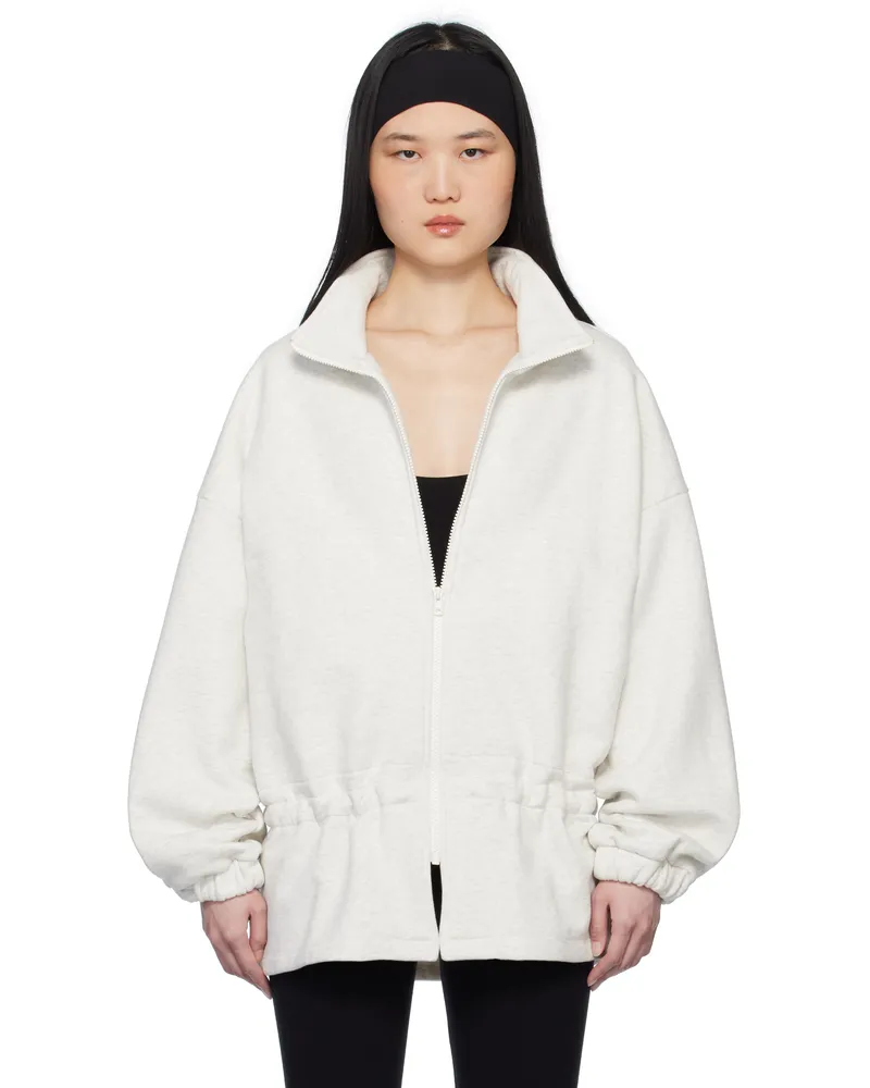 Gil Rodriguez Off-White Fleece City Jacket Ash