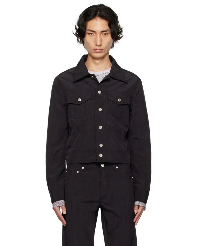 Kanghyuk SSENSE Exclusive Black Airbag Jacket Black