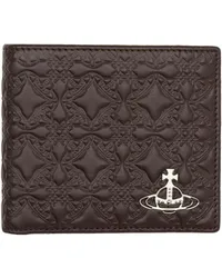 Vivienne Westwood Brown Billfold Wallet Aw24-d408