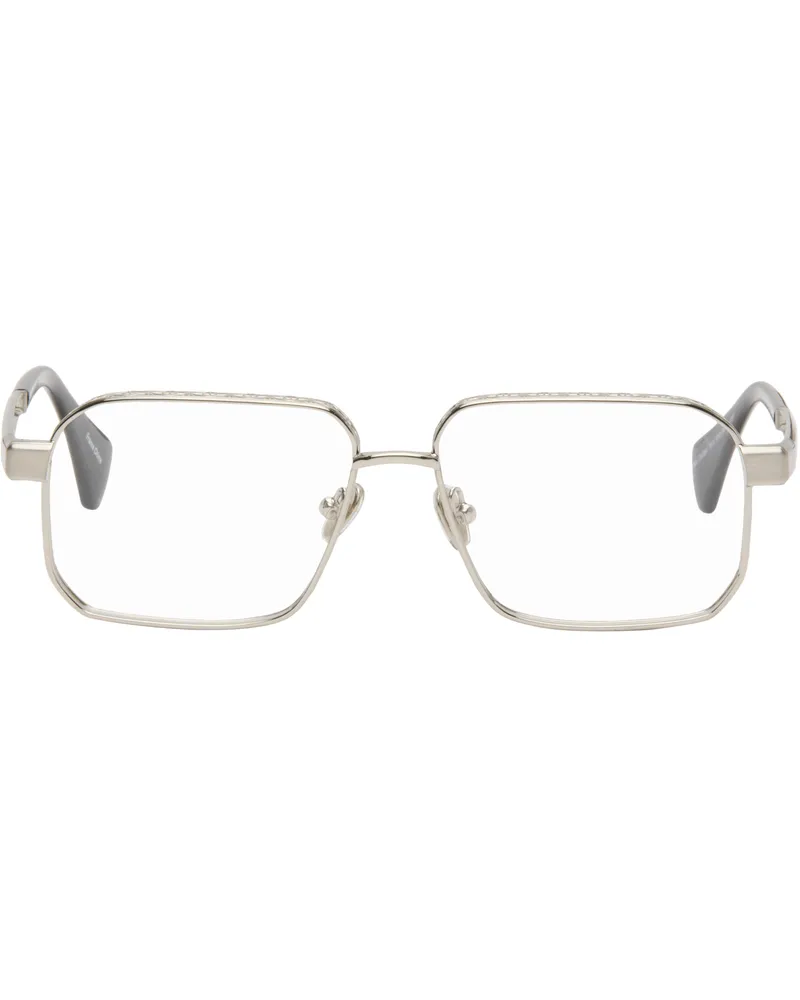 Vivienne Westwood Silver Square Glasses 800