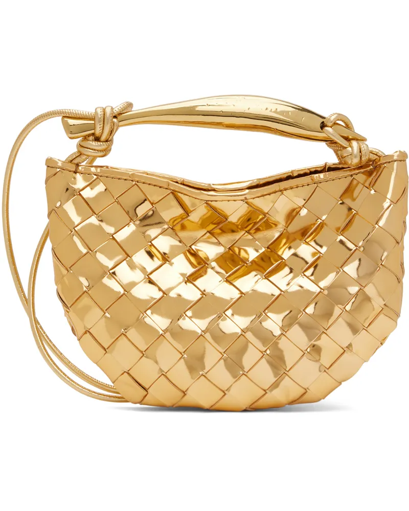 Bottega Veneta Gold Mini Sardine Bag 8922
