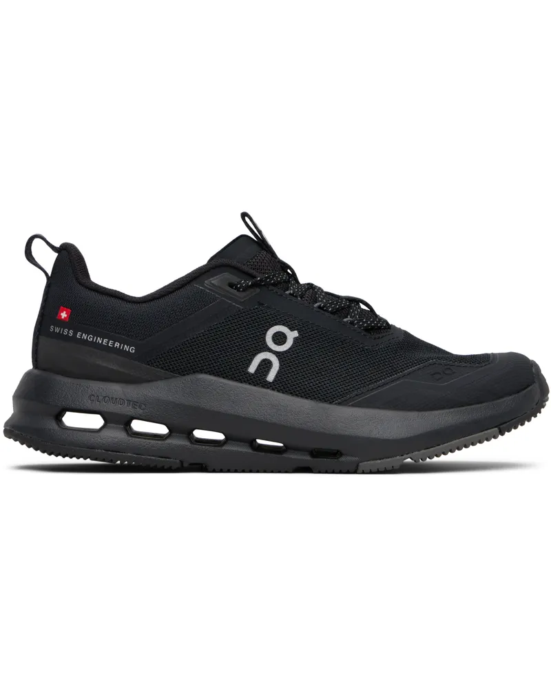 ON Big Kids Black Cloudnova Sneakers Black