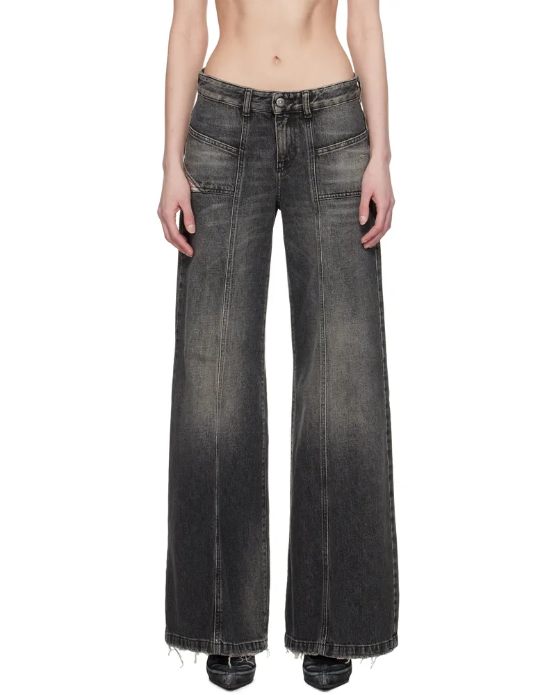 Diesel Gray D-Akii Jeans 02