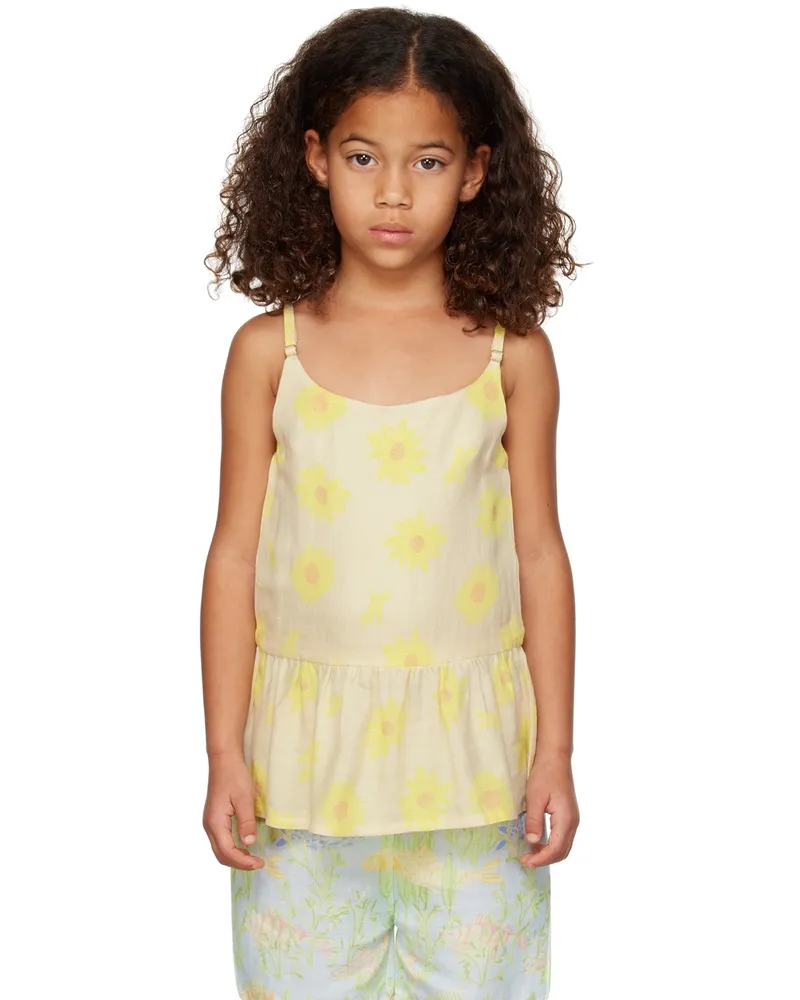 HELMSTEDT SSENSE Exclusive Kids Yellow Mira Tank Top Yellow