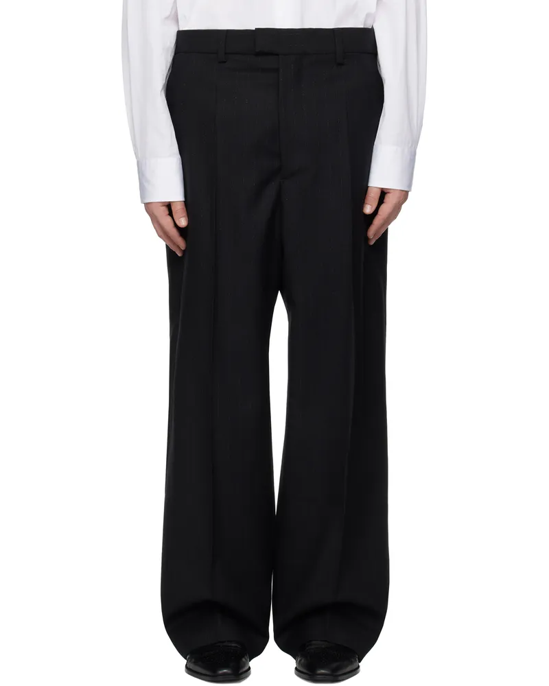VETEMENTS Black Evening Tailored Pants Black