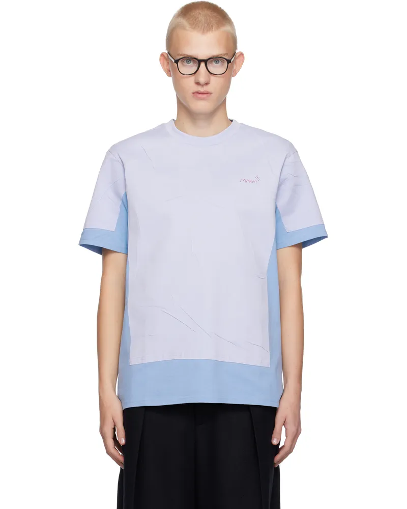 Marni Blue Double T-shirt 00b47