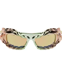 OTTOLINGER Multicolor Twisted Sunglasses Metallic