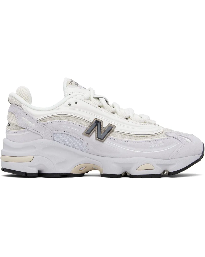 New Balance Off-White & Gray 1000 Sneakers Pearl