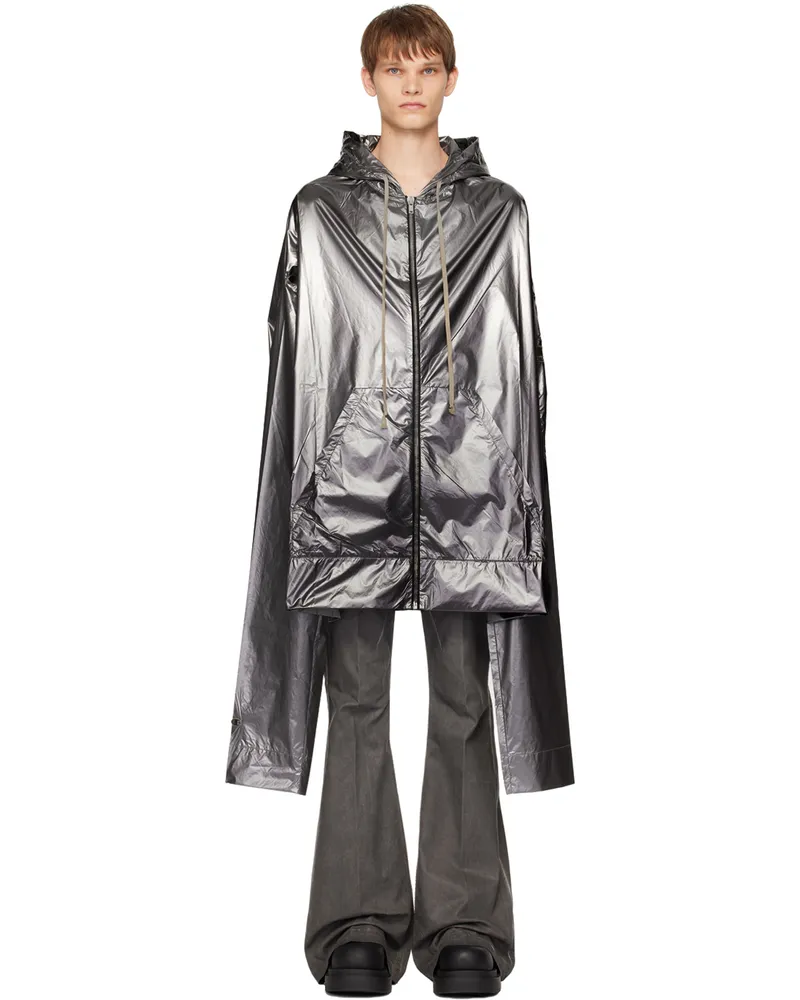 Rick Owens Gunmetal Champion Edition Flyproof Jacket 18