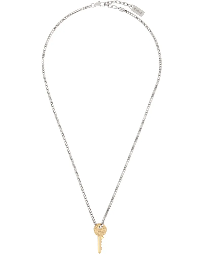 VETEMENTS Key Necklace Gold
