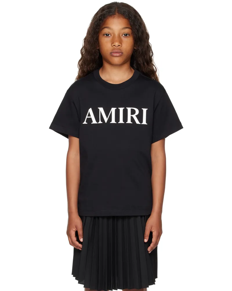 Amiri Kids Black 'AMIRI' Core Logo T-shirt Black