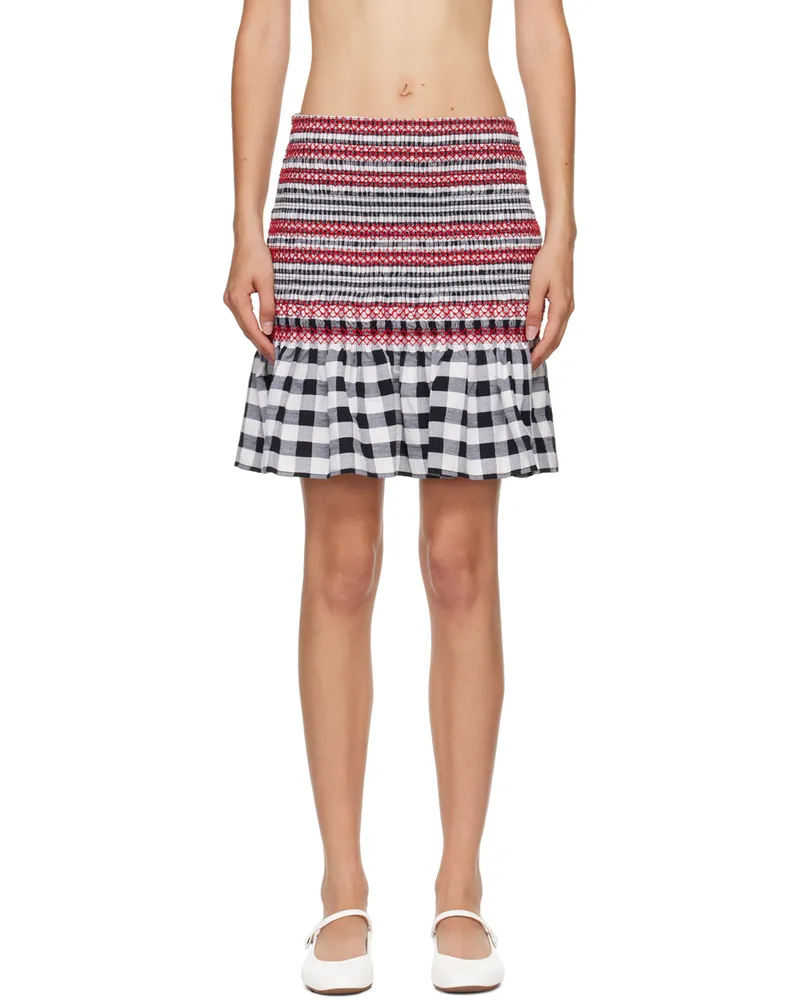 Molly Goddard Black Millie Miniskirt Black