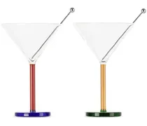 Multicolor Piano Cocktail Glass Set