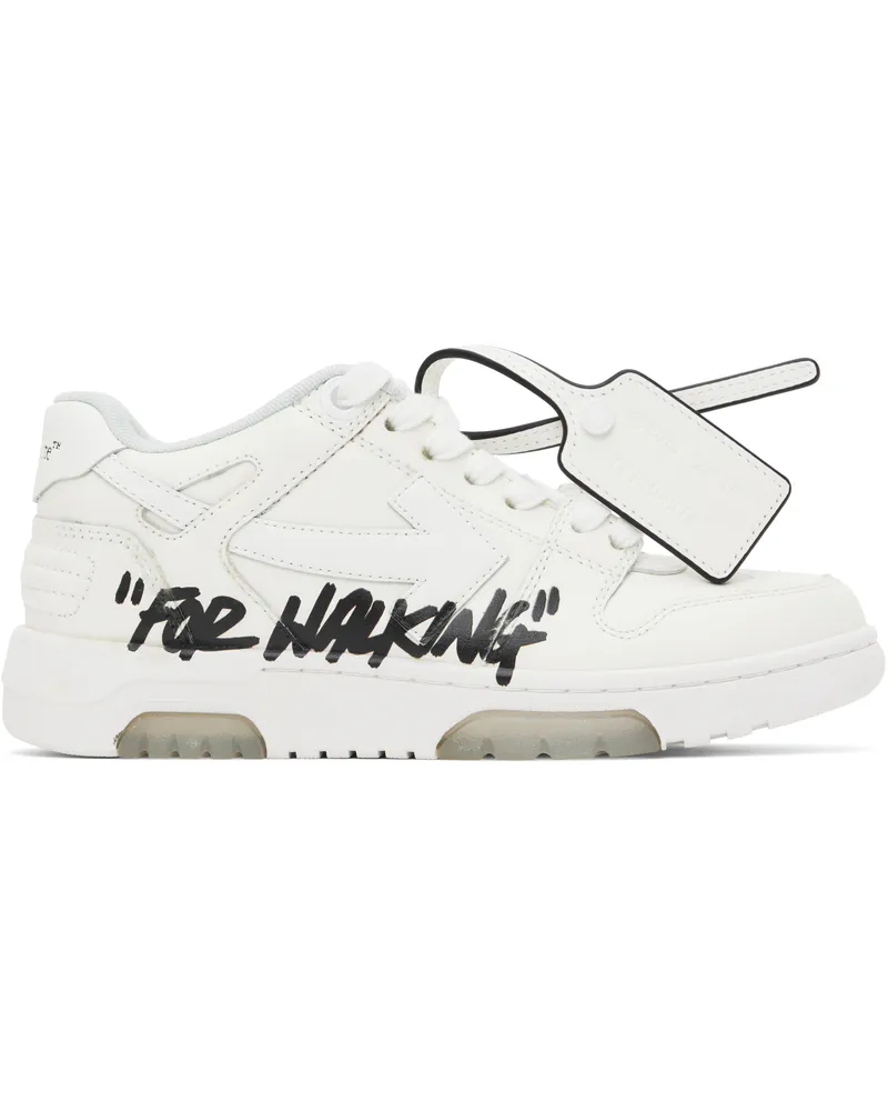 OFF-WHITE White Out Of Office 'For Walking' Sneakers White