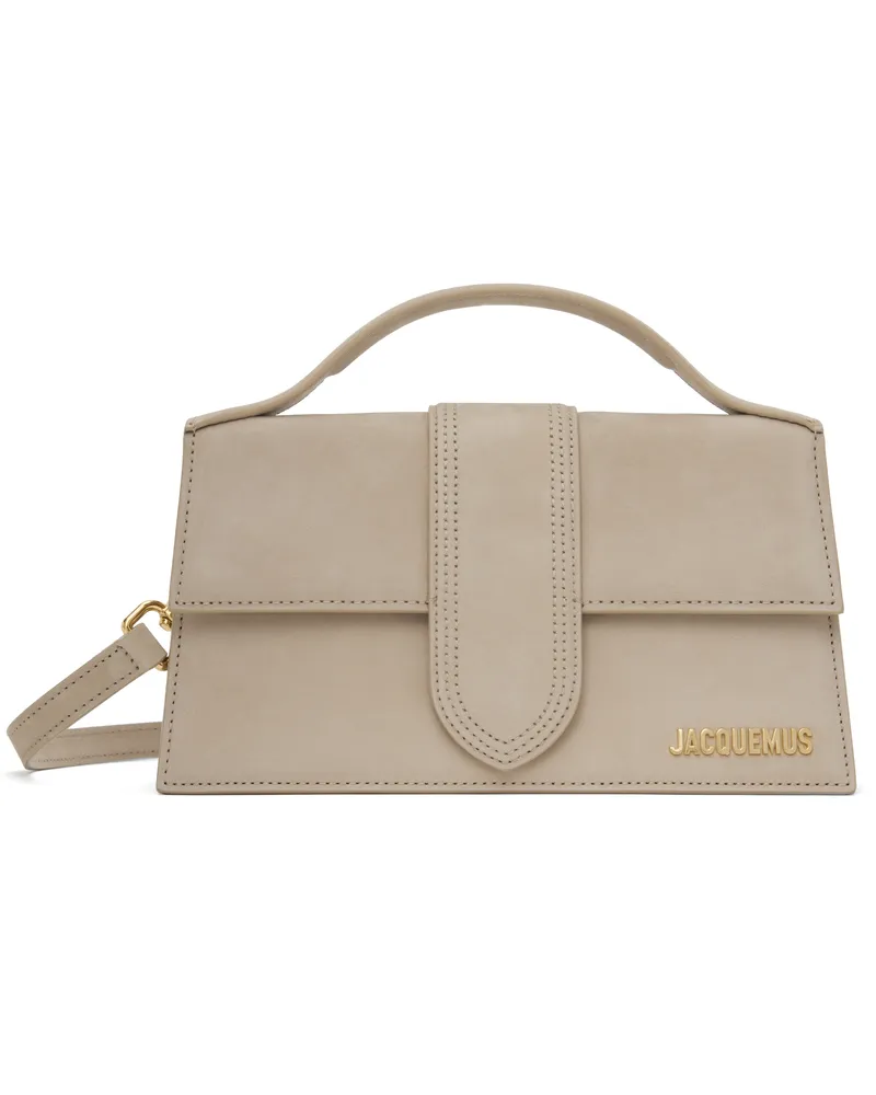 Jacquemus Beige Les Classiques 'The large Bambino' Bag 180