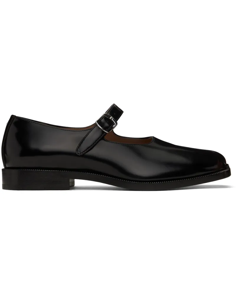 Maison Margiela Black Tabi Mary Jane Loafers T8013