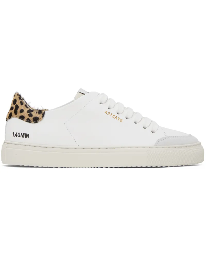 Axel Arigato White Clean 90 Triple Animal Sneakers White