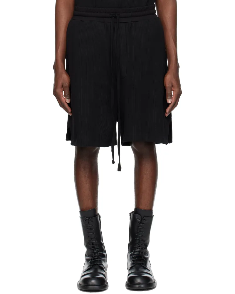 THOM KROM Black M ST 499 Shorts Black