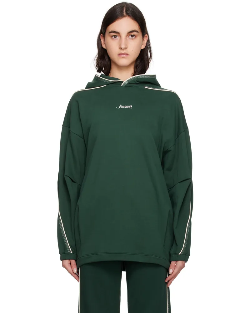 Adererror Green Verif Hoodie Dark