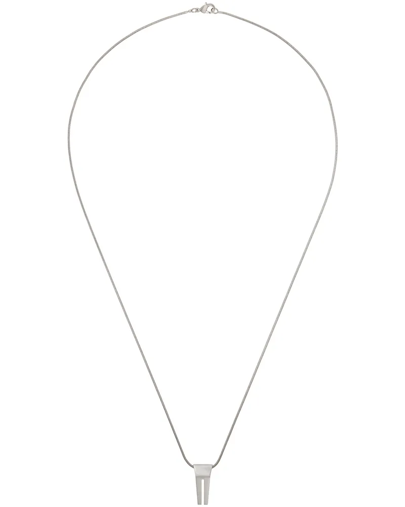 Rick owens TRUNK CHARM/PALLADIUM