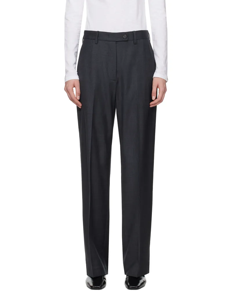 Co Gray Drop Waist Trousers 026