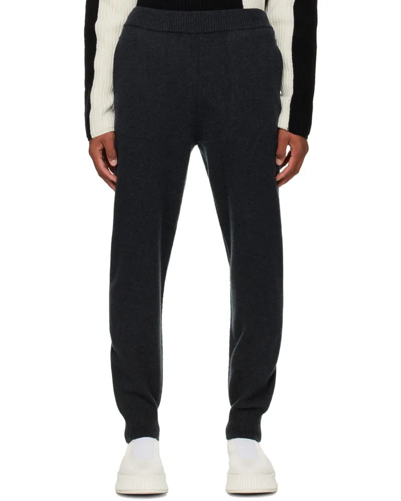 Joseph Gray Soft Wool Lounge Pants 0210