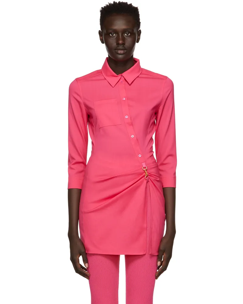 Jacquemus Pink 'La Tunique Jocou' Shirt 430