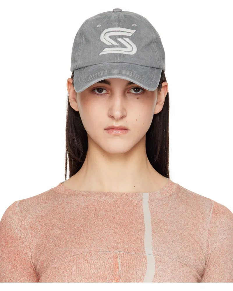 SERAPIS Gray Logo Cap Grey