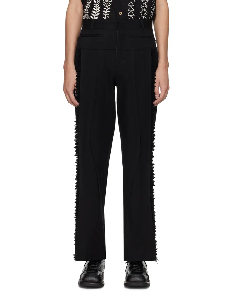 Andersson Bell Black Hampton Trousers Black