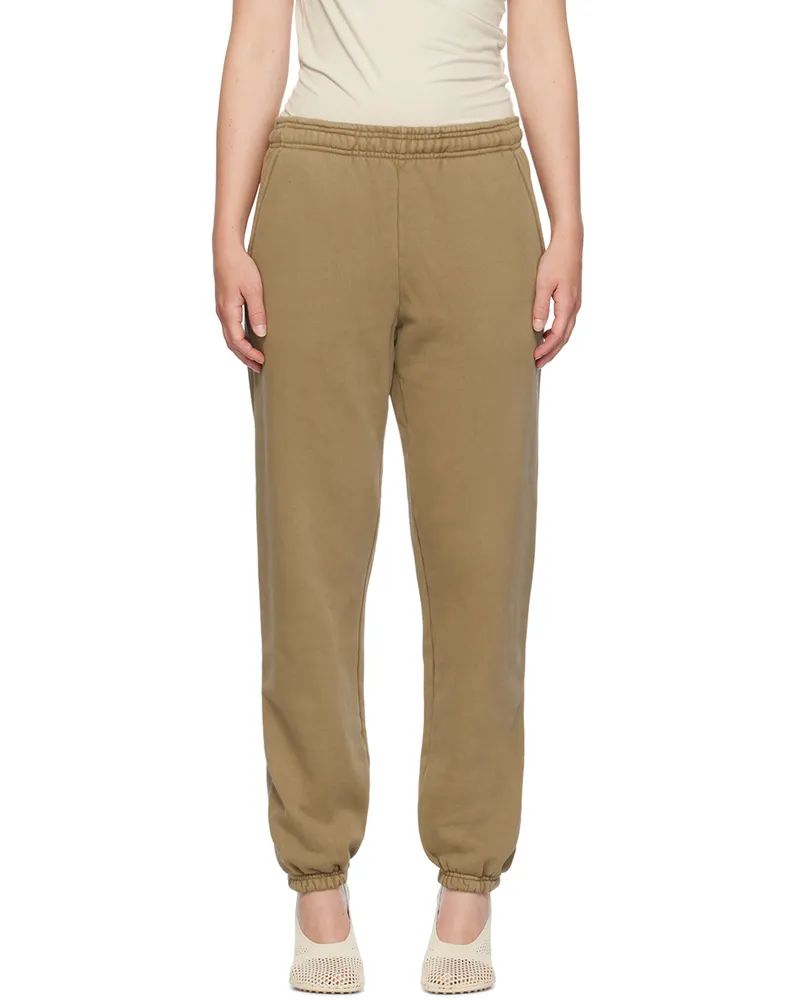 Entire Studios Beige Heavy Sweatpants Cork