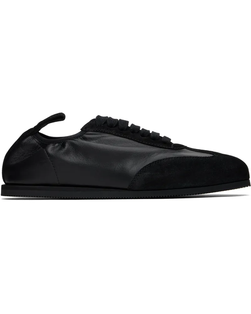 Ann Demeulemeester Black Sami Low-Top Boxing Sneakers 099