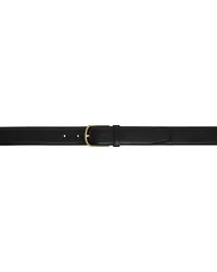 Totême Black Wide Trouser Belt Black