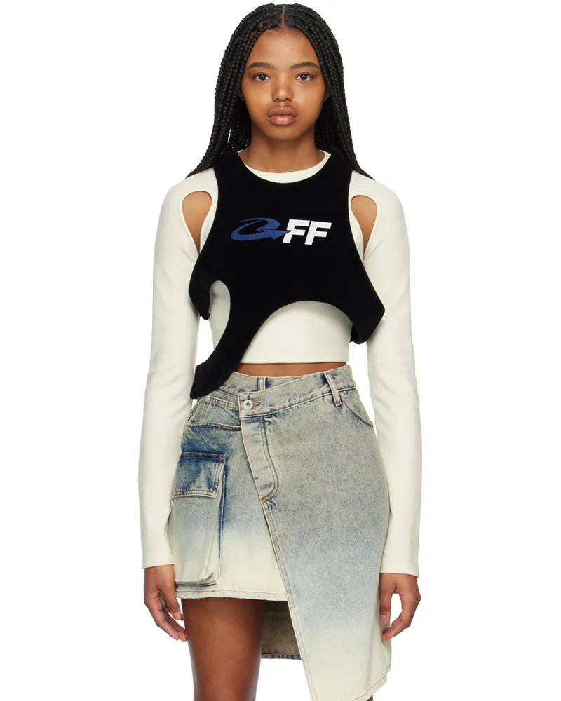 OFF-WHITE Black Exact Opp Vest Black