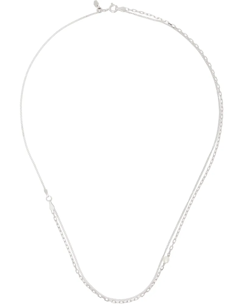 Maria Black Silver Cantare Necklace Silver