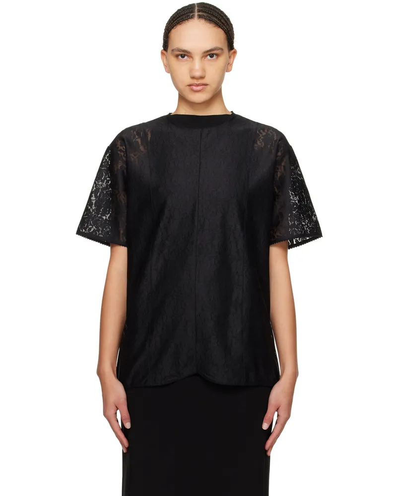 Birrot Black Rose T-Shirt Black