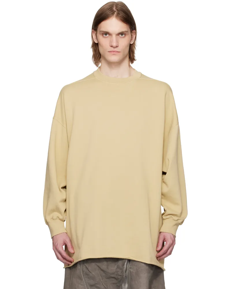 DRKSHDW by Rick Owens Beige Hollywood Tommy LS Sweatshirt 81