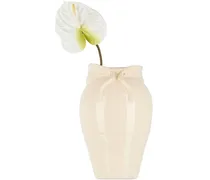 Beige Hoodie Vase