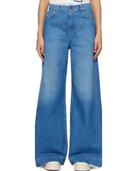 Max Mara Blue Vega Jeans Navy